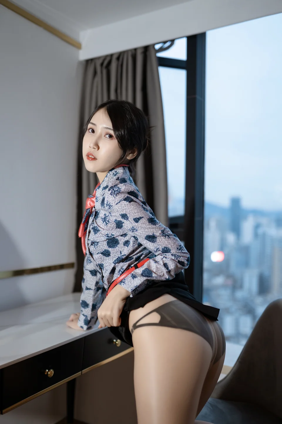 不呆猫 - 东航空姐 [66P,1V-1.59GB] tg@simisebaisi 【丝足阁】019.webp